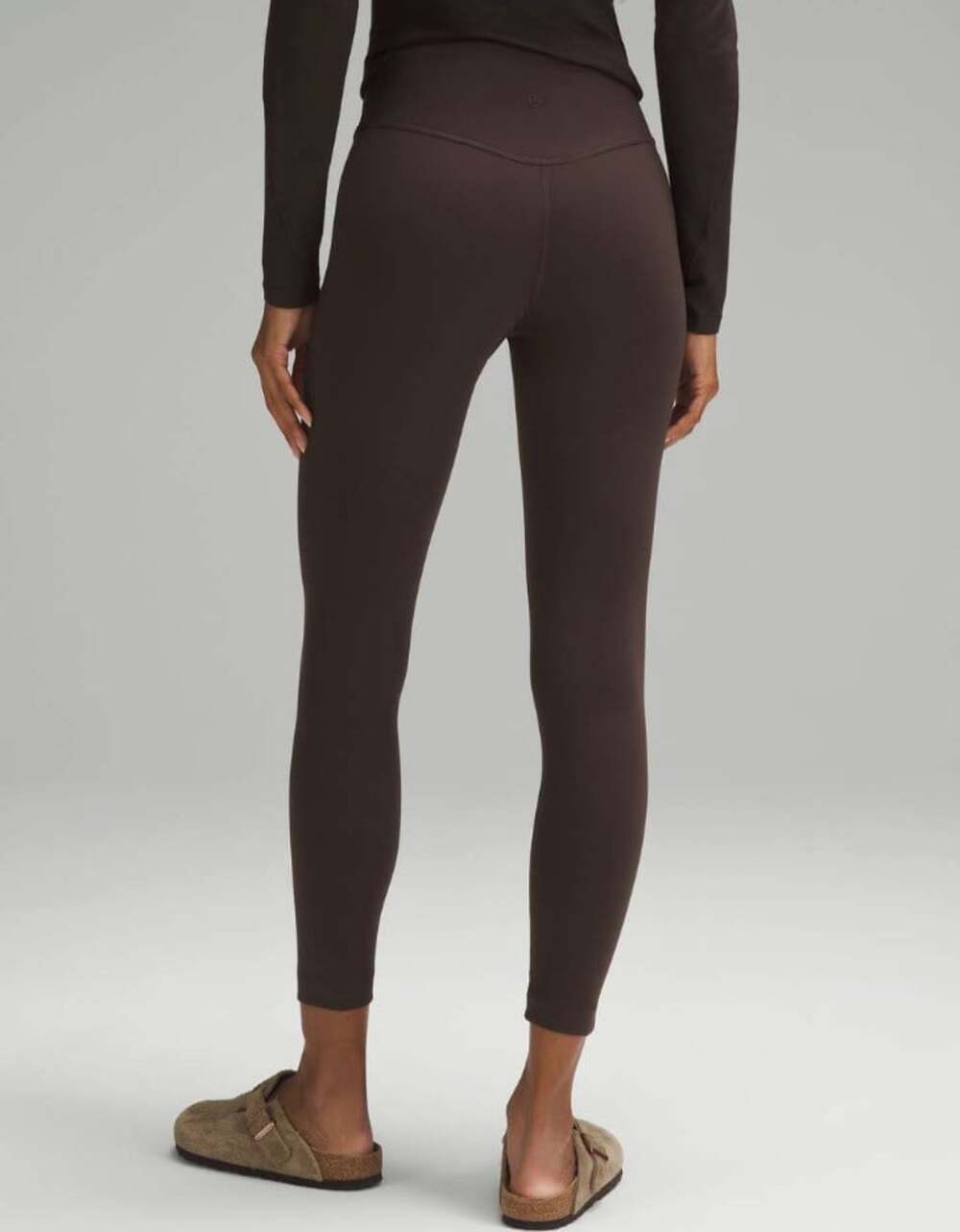 Lululemon Wunder Under SmoothCover High-Rise Tight 25" Espresso Size 8